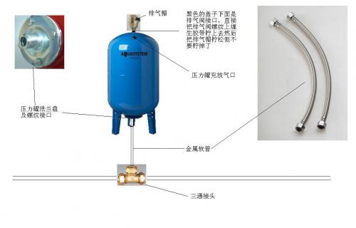 膨胀罐的安装和使用注意事项