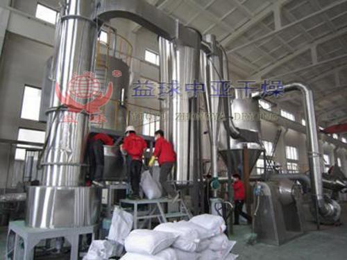 益球中亚干燥制造SXG-10型旋转闪蒸干燥机发货现场