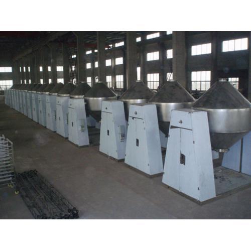 双锥回转真空干燥机在山东化工公司已经正式投入生产使用