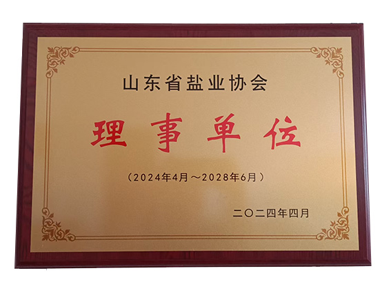 山东省盐业协会理事单位