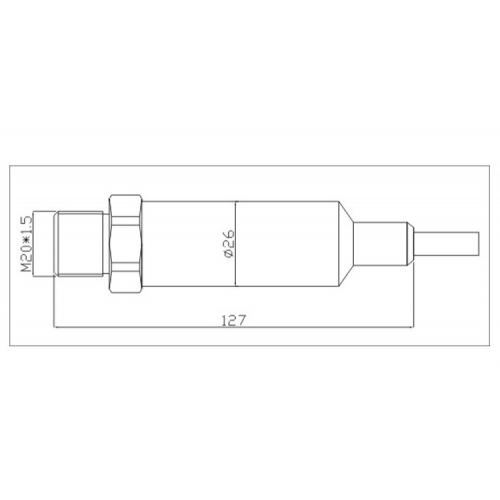 防水壓力傳感器TOP501F