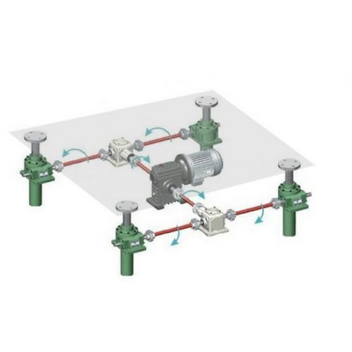 多臺聯動非標絲桿升降機|多臺聯動絲桿升降機平臺