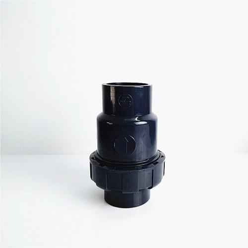 PVC-U單向逆止閥 給水UPVC單由令止回閥 PVC止回閥