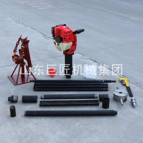勘察院檢測(cè)中心專(zhuān)用地質(zhì)勘探取土樣鉆機(jī)汽油型QTZ-2型輕便取