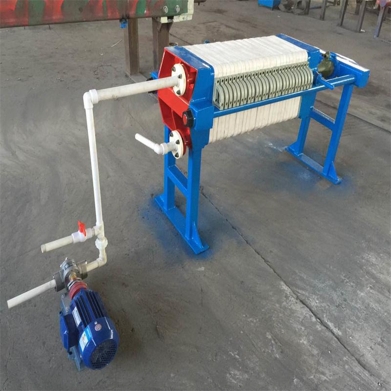 小型320千斤顶式压滤机可移动型过滤机