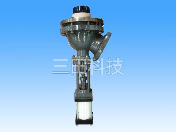 搪玻璃气动放料阀